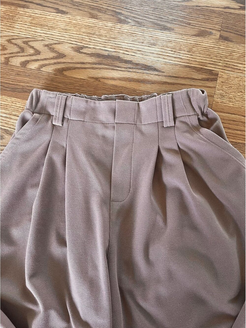 Halara wide leg flex waffle work pants (S) - Picture 4 of 11